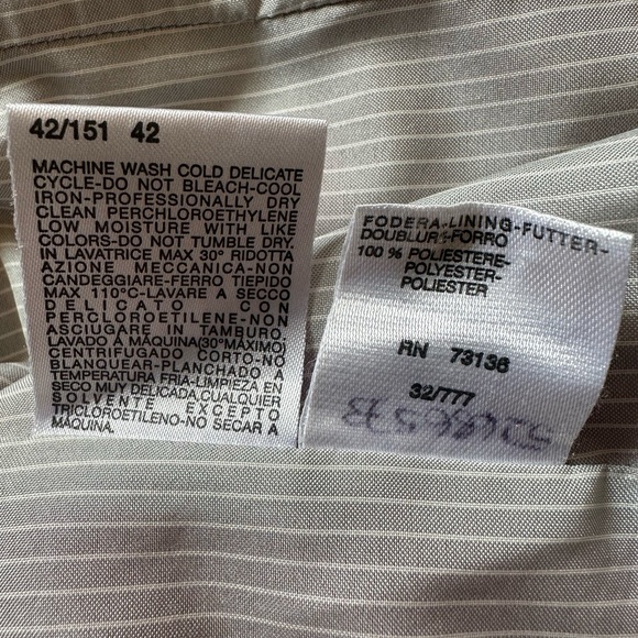 Max Mara Weekend Pink Coat US 8 Belted Nylon Cotton Vtg Y2K Gold Zipper Pristine - Picture 7 of 11